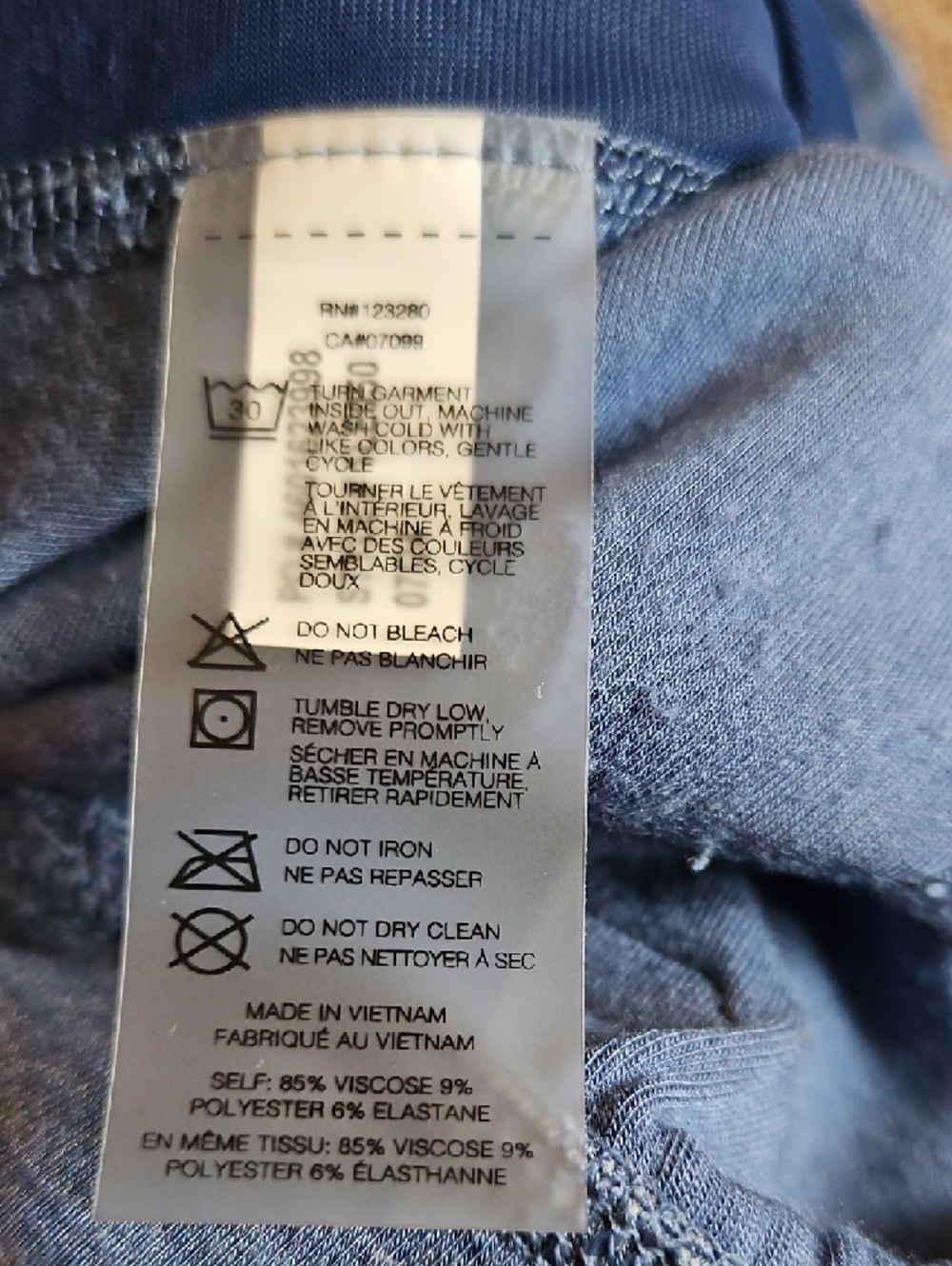 Travis Mathew Women's Blue Heather Jogger Track Pants - Picture 3 of 11